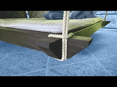 How to build a DIY Hanging Bed