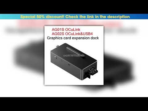 Editor’s Choice AG01 / AG02 Graphics Card Expansion Dock Buit-in 800W Battery 3*8pin Graphics Card•
