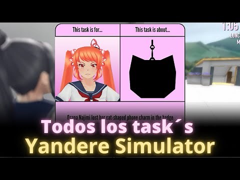 ✔️ COMO COMPLETAR TODOS LOS TASK'S DE LOS ESTUDIANTES ||Yandere Simulator //Yarissa RD
