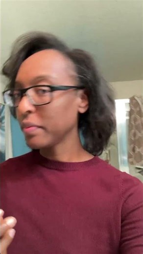 Morning after straightening my hair. I did one Bantu knot out! #naturalhairstyles