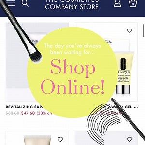 NOW LIVE: Shop TheCosmeticsCompanyStore.com from anywhere!* Browse all of your favorite luxury cosmetics and shop 30% off all skincare, and 40% off everything else - plus exclusive Last Chance deals! PLUS Celebrate our launch with an EXTRA 15% OFF! Offer applied at checkout. Tap the link in our bio to get shopping👆💄 *only available within continental US | The Cosmetics Company Store