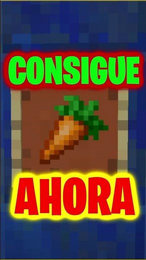 🖖👽Como CONSEGUIR zanahorias en Minecraft😎🍷 #datwinxd