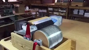 33 reactions | Spend less time cleaning your drum with this handy tip to remove all of the fiber you just carded. It also comes in handy when you want to prevent contamination of the next batt! Find more helpful tutorials here on our YouTube channel: https://www.youtube.com/user/Strauchfiber | Strauch Fiber Equipment Company | Facebook