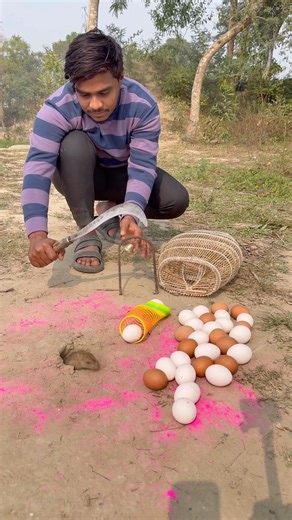 Amazon jungle rat hunting trap #villagelife #rodenthunt