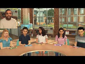 Bennett teaches Romeo and Juliet in Mursion