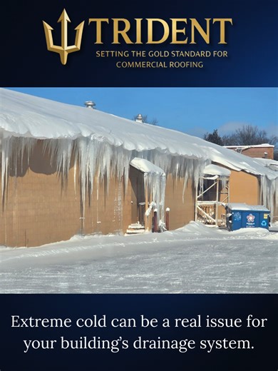 Ice dams and frozen drains can turn into costly roof failures fast. Proactive heat tape installation = fewer leaks, fewer emergencies, fewer surprises. Protect your building before winter does the damage. #RoofMaintenance #BuildingProtection#CommercialRoofing #ProfessionalExecution #PropertyManagement #CommercialRealEstate #FacilitiesManagement #RoofWarranty #CommercialRoofing #RiskManagement #PreventiveMaintenance #ProtectYourInvestment #BuildingCompliance #AssetManagement #BuildingOperations #