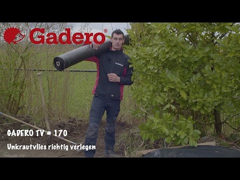 Unkrautvlies richtig verlegen