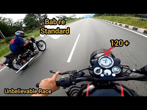 BULLET STANDARD 350 VS CLASSIC 350 RACE || TOP SPEED & POWER TESTING
