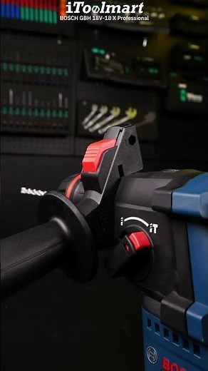 สว่านโรตารี่ไร้สาย BOSCH GBH 18V-18 X Professional ระบบ ONECHUCK