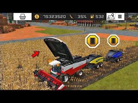 Fs 18 Harvest Crops ! Farming Simulator 18 Delivery Hay Bales | Timelapse #fs18