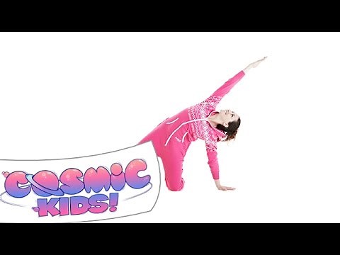 Rainbow pose - Cosmic Kids yoga posture of the week