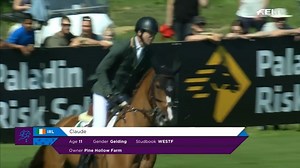 WINNING ROUND I DAVID BLAKE 🇮🇪 & CLAUDE @ $400,000 LONGINES FEI JUMPING NATIONS CUP™ OF CANADA CSIO 5* David Blake 🇮🇪 & Claude clinching the win in the $400,000 Longines FEI Jumping Nations Cup™ of Canada CSIO 5* last Sunday during the Odlum Brown BC Open at Thunderbird Show Park in Langley, Vancouver Canada. Video: © FEI TV | Jumper News