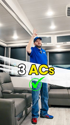5.9K views · 46 reactions | Do you want 3 reasons to love this RV? How do 3 AC units sound? #rv #rvlife #rvliving #rvlifestyle #camper #camperlife #camperlifestyle | Fun Town RV | Facebook