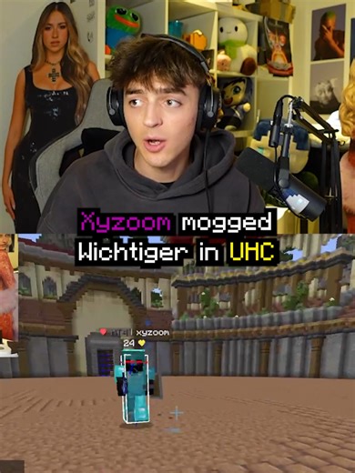 Xyzoom mogged @mikewichtiger in UHC #minecraft #uhc #wichtiger #deutsch #foryou