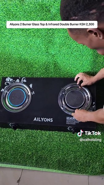 2 Burner Glass Top & Infrared Double Burner Overview