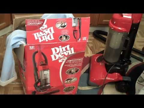 How to assemble Dirt Devil vacuum in only 5 minutes!