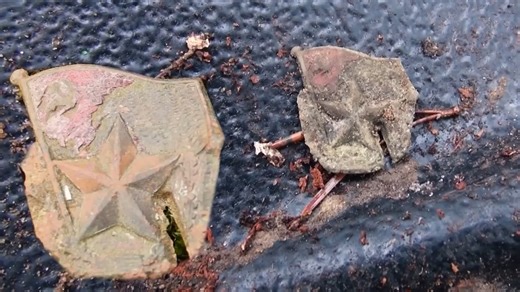 Hidden WWII German gold unearthed near a former battlefield