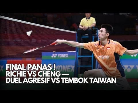 🔴LIVE FINAL| Richie Duta Richardo vs Cheng Ju-Sheng | VIETNAM IC 2026