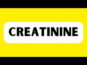 How to Pronounce Creatinine (Correctly)
