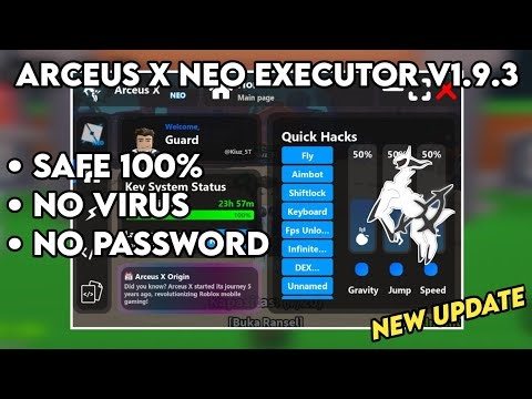 Arceus x Neo Executor Mobile V1.9.3 – NEW UPDATE! (Latest Version)