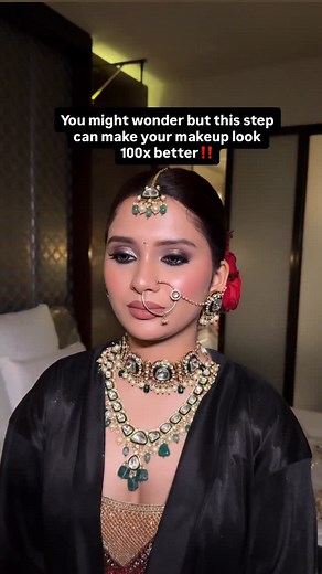 1.4M views · 1.3K reactions | Sometimes, makeup looks way better without the extra add-ons. I removed one lens and instantly the eye makeup looked sharper, cleaner, and more natural. Proof that less can truly be more  . . . . #makeupreels #makeup #makeupartist #makeuptips #makeuptipsandtricks #eyemakeupideas #eyemakeuplook | Ria jain makeup | Facebook