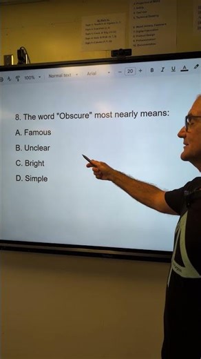 ASVAB Word Knowledge Obscure #asvab #words