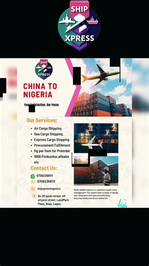 #capcutamor #shipxpresslogistics #shipxpresslogistics #shipxpress #logistics #chinatonigeria #chinatolagos #miniimportation #miniimportationfromchinatonigeria #preorder #fypシ゚ #goviral