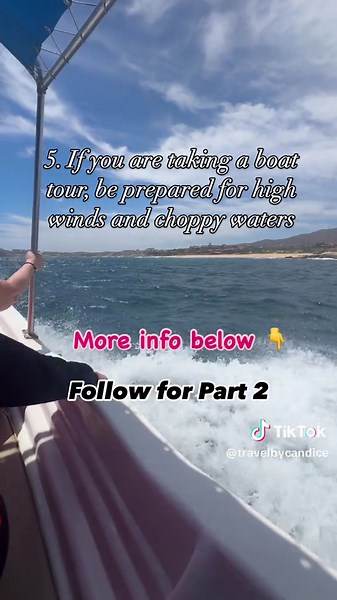 Cabo San Lucas is one of my favorite destinations, but before booking a trip to Cabo, there are some important things you should know! 1. Most of the beaches are not swimmable. And not like “swim at your own risk” but no swimming at all is permitted due to large waves, sudden drop-offs, and strong riptides. 🌊 2. There is a mix between all-inclusive and non-all inclusive resorts, be sure to you double check. 3. The best way to see Cabo is by boat. You can charter a boat or take a boat tour at th