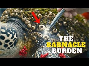 ASMR PARASITES: Horrifying! This Giant Green Turtle's Shell Is Filled with 1,000+ Deadly Barnacles