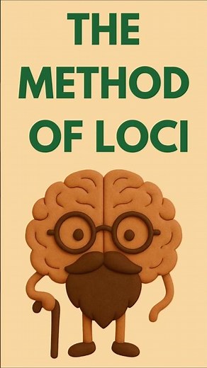 MEMORY HACK! Learn the METHOD of LOCI 🧠#shorts