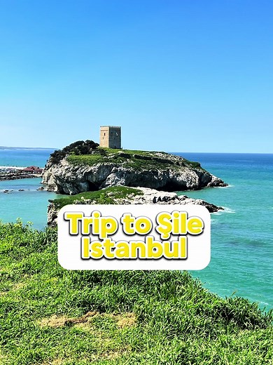 Trip to Şile✨ We went for a day trip to Şile in Istanbul. This place is a close little paradise in the crowded Istanbul. The place is located in the Asian side. It offers many activities not just only the perfect beach⛱️ You can visit the park on the top fo the hill and the lighthouse, you can try Zippline or visit the local handmade market in the port. We had Turkish breakfast in the Lotus Restaurant actually not all food is on the photo😃 The breakfast was tasty and fresh. This place also a sm