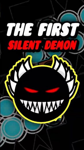 This Is The First Silent Extreme Demon Ever Made! #geometrydash