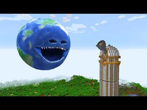 SURVIVING FROM THE EARTH ARRIVAL in Minecraft - Gameplay