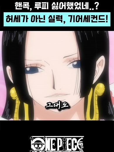 원피스 핸콕과 루피의 관계 분석