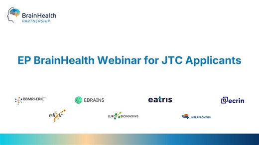 EP BrainHealth Webinar: Leveraging Research Infrastructures for the Joint Transnational Calls 2026 | EBRAINS