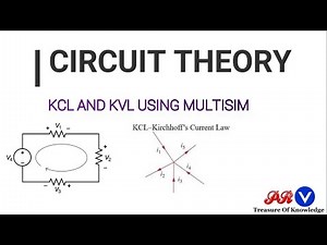 KCL AND KVL USING MULTISIM