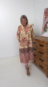 2.1K views · 22 reactions | The divine Capri Dress is available in 2 colours and is 100% linen. Tap the link below ⬇️ for a full product description and size guide. https://sweetcharlottestudio.com.au/products/capri-dress | Sweet Charlotte Studio | Facebook