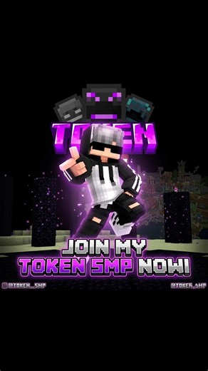 join this token smp ! #minecraft ft. @SenpaiSpider