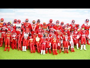 Super Heroes Toys Power Rangers Red Brothers Get Together! ! Ninja Steel Dino Charge Samurai