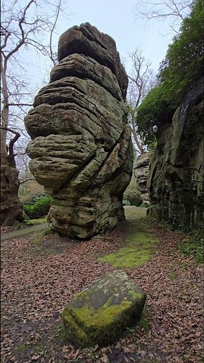 High Rocks, Tunbridge Wells sandstone cliffs 🪨 #Kent #HighWeald