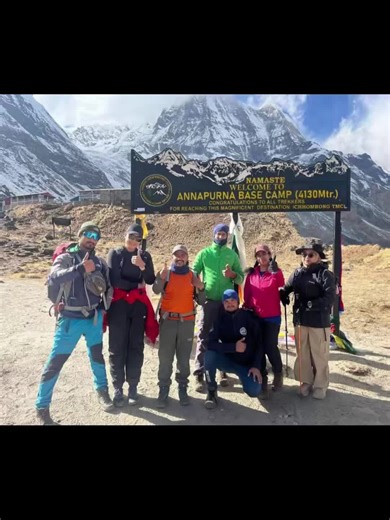 Annapurna Base Camp (ABC) trek is a world-renowned Himalayan journey in Nepal's Annapurna Conservation Area, leading trekkers to 4,130 meters (13,550 ft) surrounded by giants like Annapurna I and Machhapuchhre (Fishtail), offering stunning scenery, rich Gurung culture, diverse landscapes from rhododendron forests to glaciers, and a quintessential teahouse experience, making it a classic trek for those seeking high-altitude beauty and cultural immersion. 🙏🇳🇵👌🏼🧗‍♂️🌄🧗‍♀️ #annapurnabasecampt
