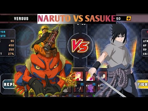 NARUTO VS SASUKE |Stickman Animation (Who Will Win) Legendary Anime Fight
