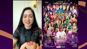 PBN Live Show Trực Tiếp Thu Hình "BOLERO & EM" SUNDAY, AUGUST 25, 2024 2 suất: 2:00PM & 7:30PM PECHANGA RESORT & CASINO (Temecula, CA) -Thanh Tuyền -Như Quỳnh -Tâm Đoan -Hương Thủy -Ngọc Anh -Băng Tâm -Hoàng Nhung -Châu Ngọc Hà -Myra Trần -Phương Yến Linh **Đặc biệt, có sự tham dự của 2 ca sĩ con nuôi của ca sĩ Phi Nhung: Phạm Thiêng Ngân & Phạm Tuyết Nhung **Và lần đầu tiên 2 nữ ca sĩ xuất hiện trong live show của TT Thúy Nga: Phương Anh & Phương Ý đến từ Việt Nam **MC: Kỳ Duyên, Hồng Đào, Hoài