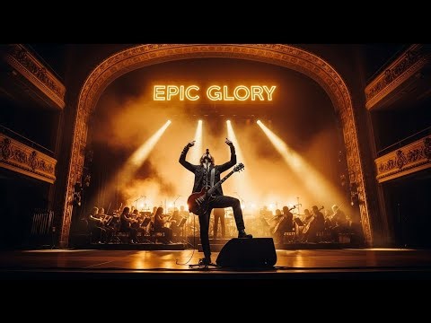 Epic Rock Arena Ultimate Rock Symphony Cinematic Live Show with Guitar Choir and Symphony Orchestra
