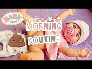 Relaxing Baby Born Morning Routine 🌞🍼