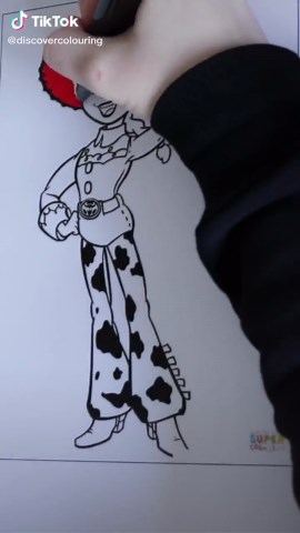 How to Draw Jessie from Toy Story - Step by Step Guide