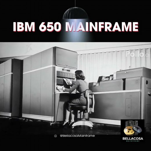 IBM 650 O PRIMEIRO MAINFRAME COMERCIAL