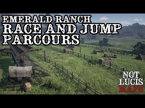 Emerald Race and Jumping Parcours YMAP RedM RDR3
