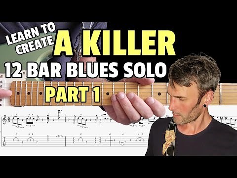 A7 12 bar blues solo (Lesson)