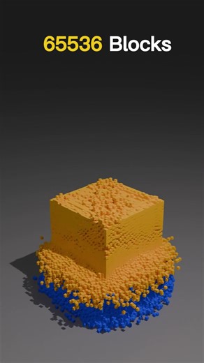 3D Block Simulation 🔥 Satisfying ASMR